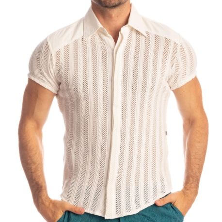 L'Homme invisible Chemisette Wimbledone Blanc Cassé