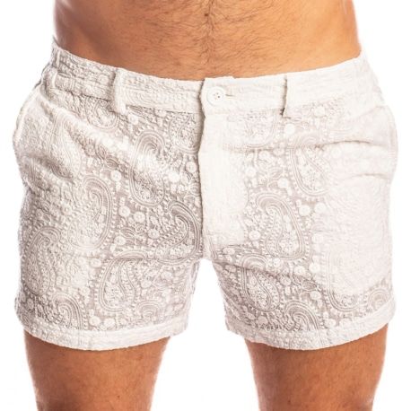 L'Homme invisible Short Udaipur Blanc