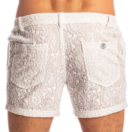 L'Homme invisible Short Udaipur Blanc