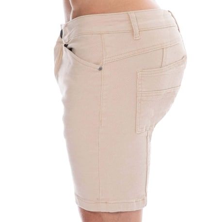 SKU Short Jeans Original Super Push-Up Beige