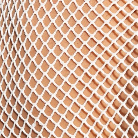 ES Collection Beachy Net Tank Top - White
