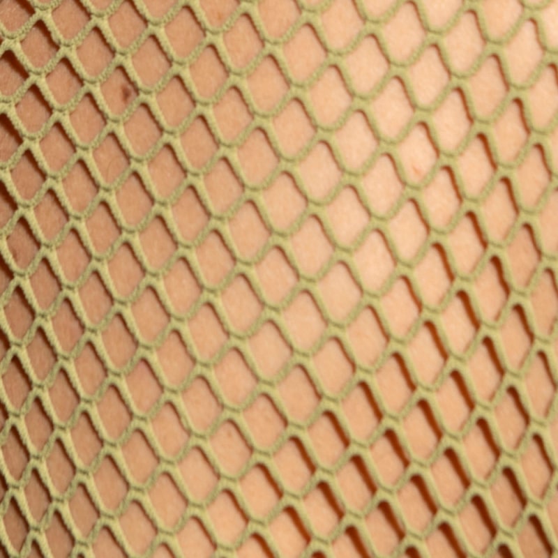 ES Collection Beachy Net Tank Top - Khaki