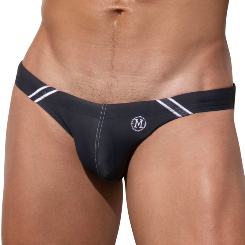 Marcuse Slip de Bain Natura Gris Anthracite