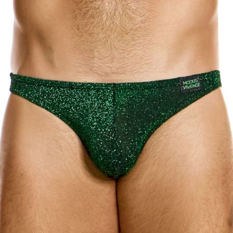 Modus Vivendi Slip Low Cut Glitter Vert
