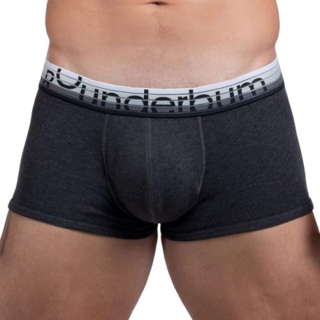 Rounderbum Package Cotton Trunks - Grey