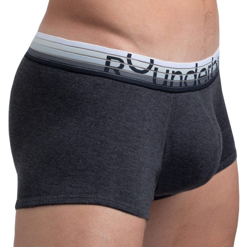 Rounderbum Package Cotton Trunks - Grey