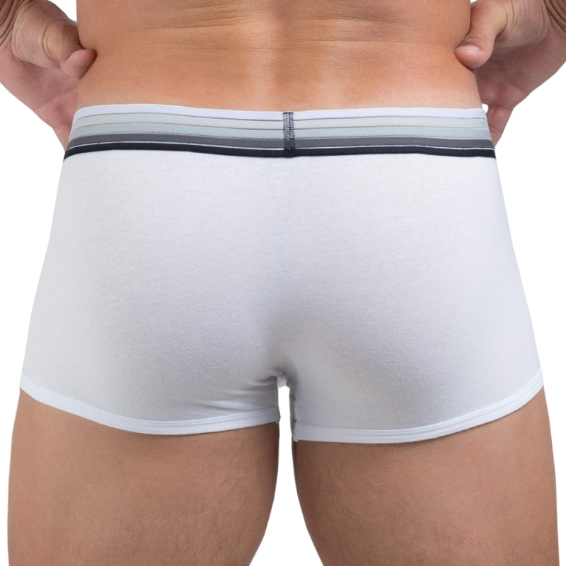 Rounderbum Boxer Package Coton Blanc