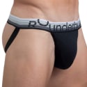 Rounderbum Jock Strap Coton Noir