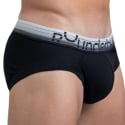 Rounderbum Lift Cotton Briefs - Black