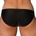 Marcuse Slip de Bain Obelisk Noir - Blanc