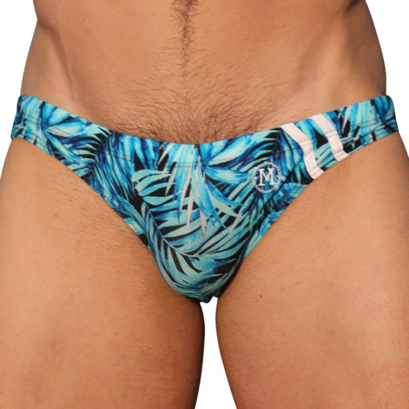 Marcuse Slip de Bain Obelisk Bleu
