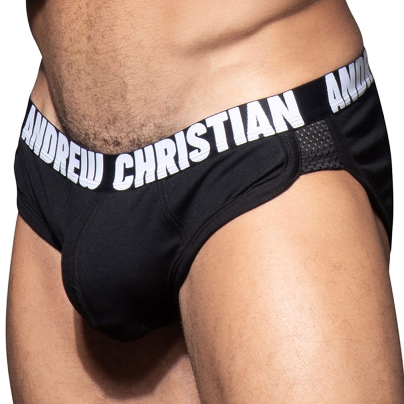 Andrew Christian Slip Slow Fashion Show-It Noir