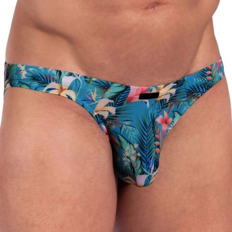 Manstore M800 Micro Briefs - Blue Flower