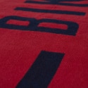 Bikkembergs Drap de Bain Logo Bleu Marine - Rouge