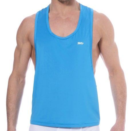 SKU Microfiber Tank Top - Blue