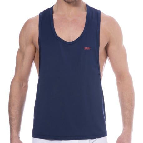 SKU Microfiber Tank Top - Navy