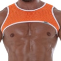 TOF Paris Neon Mesh Harness - Neon Orange