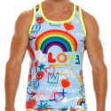  Fest Tank Top - Sky Blue