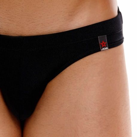  Capri Bikini Swim Briefs - Black