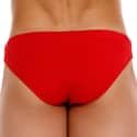  Capri Bikini Swim Briefs - Red