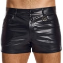 Modus Vivendi Short Leather Simili Cuir Noir