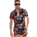 SKU Chemise Tropical Summer Noire