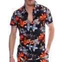 SKU Chemise Tropical Summer Noire