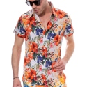 SKU Chemise Tropical Summer Blanche