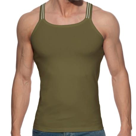 Addicted Sitges Tank Top - Khaki