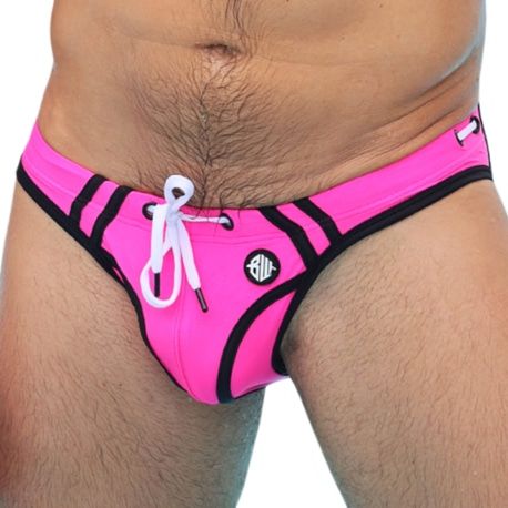  Expose Swim Briefs - Neon Pink