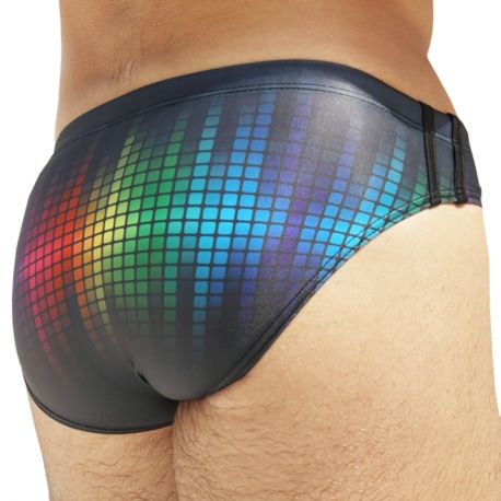  Pride EQ Swim Briefs - Rainbow