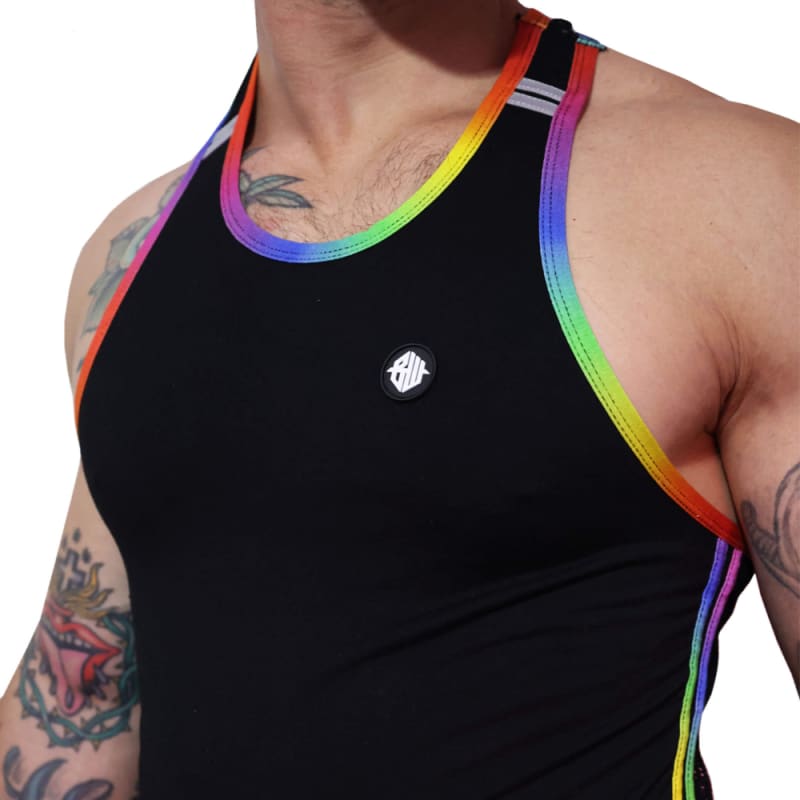  Pride EQ Tank Top - Black