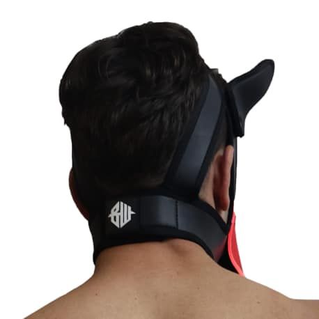  Poundtown Pup Mask 2.0 - Black - Red