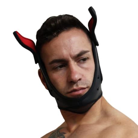  Poundtown Pup Mask 2.0 - Black - Red
