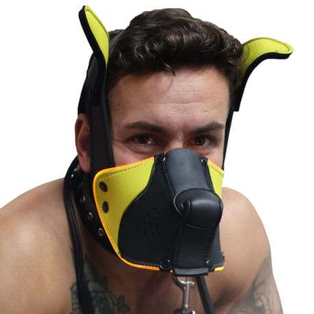  Masque de Chiot Poundtown Pup 2.0 - Noir - Jaune