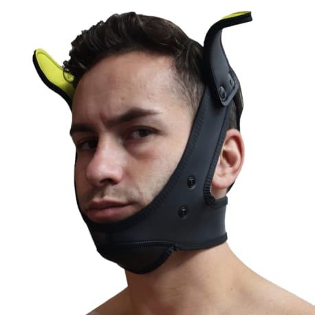  Masque de Chiot Poundtown Pup 2.0 - Noir - Jaune