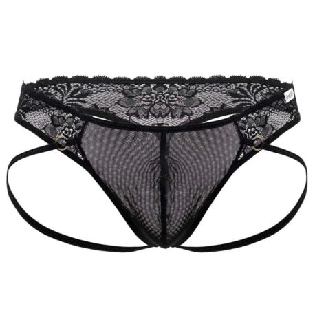  String Jock Dentelle Noir