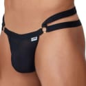  String Ficelle Double Ceinture Noir