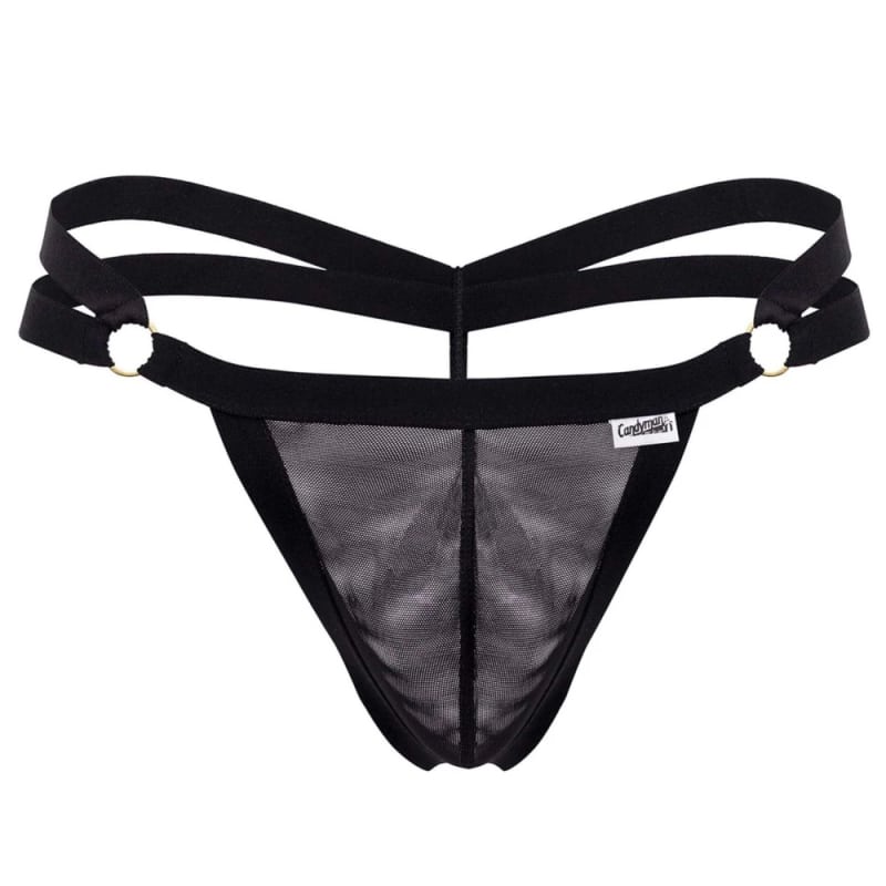  String Ficelle Double Ceinture Noir