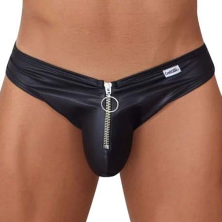  Fringe Jockstrap - Black