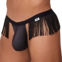  Fringe Thong - Black