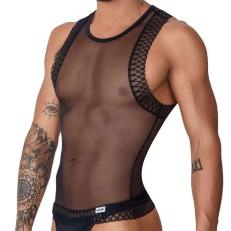  Débardeur Mesh Noir