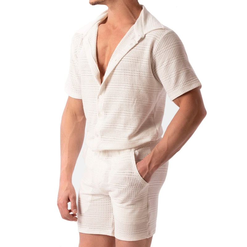 Barcode Combi-Short Metta Mesh Blanc