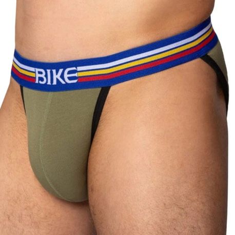  Cotton Tanga Briefs - Olive
