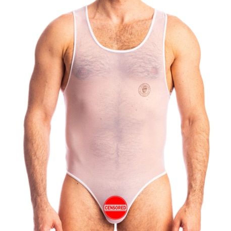 L'Homme invisible Body String Pure Sin Blanc