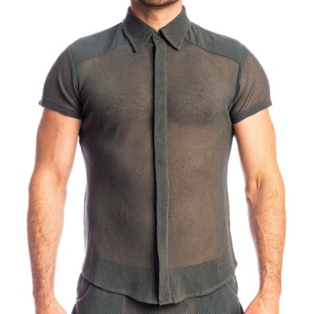 L'Homme invisible Madrague Shirt - Khaki