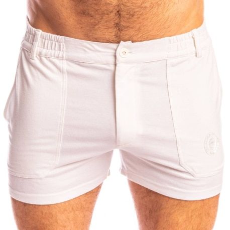 L'Homme invisible Short Smitty Blanc