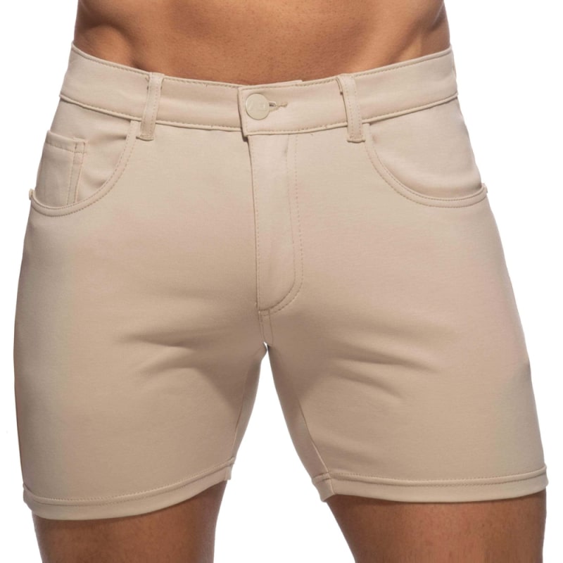 Addicted Short Svelte Coton Beige
