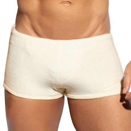 ES Collection Short Coton Eponge Ivoire
