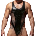  Tifon Thong Bodysuit - Black